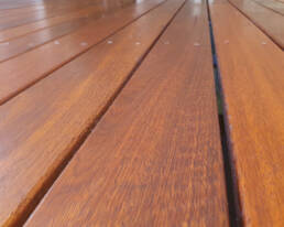 Wood floorboards